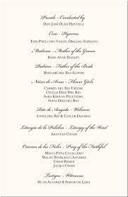 Programs For A Wedding Spanish Wedding Program Examples Catholic We Catholic Wedding Invitations Catholic Wedding Invitation Wording Catholic Wedding Program