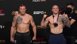 Italian mma fighter, fighting for the ufc. Weigh In Video Jack Hermansson Versus Marvin Vettori