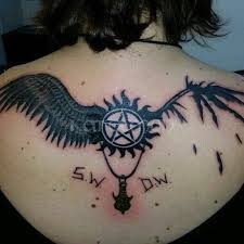 Victoria Bradbury On Instagram This Tattoo Is Amazing Samwinchester Dean Amazing Bradbury Dean Ins Supernatural Tattoo Spn Tattoo Fandom Tattoos