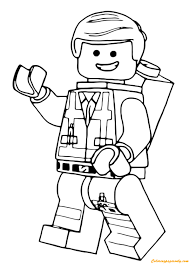 Draco malfoy is the recurring antagonist in the harry potter series. Lego Emmet Coloring Pages Lego Coloring Pages Coloring Pages For Kids And Adults