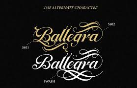 Learn how to download and install fonts in macos and windows so that you can use them in other programs like word, pages, and photoshop. Ballegra Script Font Free Download Free Script Fonts