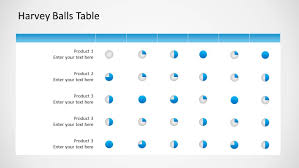 harvey ball shapes for powerpoint slidemodel