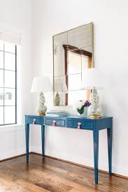 Ceh Label The Simone Desk Or Console Table The Ceh In 2020 Dining Room Console Table Dining Room Console Blue Console Table