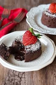 Molten Chocolate Lava Cake Recipe Yummly Recipe Lava Cake Recipes Chocolate Lava Cake Recipe Molten Chocolate Lava Cake