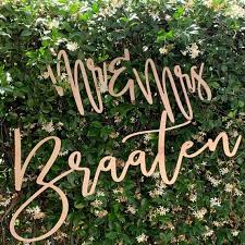 Maybe you would like to learn more about one of these? Large Wood Mr And Mrs Sign Wedding Sing Name Cutout Last Etsy Wedding Photo Booth Props Wedding Signs Last Name Signs