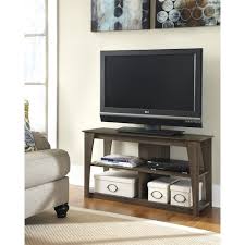 Frantin Rustic Style Television Stand By Signature Design By Ashley Home Entertainment Furniture Tv Stand Brown Entertainment Center