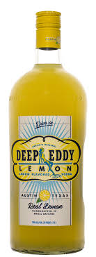 Muddle basil and simple syrup in a cocktail shaker. Deep Eddy Lemon Vodka B 21 Fine Wine Spirits