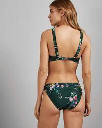 Ted Baker Tekelsa Flourish Knot Bikini Top Sponsored Sponsored Tekelsa Baker Ted Swimwear Outlet Discount Swimwear Printed Bikini Top