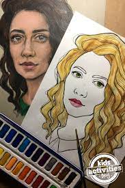 Free printable mother portrait coloring pages for kids! Portrait Coloring Page For Kids And Adults