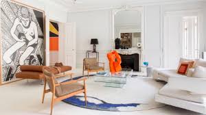 Door openings in a living room should be located so as to give enough wall space for the furniture arrangements. How To Choose The Right Size Rug For Every Room Architectural Digest