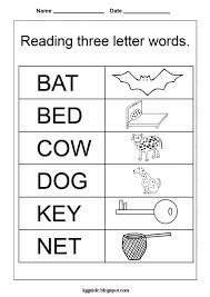 They build language skills, increase vocabulary and encourage conversation. Kindergarten Reading Worksheet 3 Three Letter Words Letter N Words Kindergarten Reading Worksheets