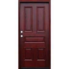 Pacific Entries 36 In X 80 In Traditional 5 Panel Stained Mahogany Wood Prehung Front Door M65ml The Home Depot Wood Doors Interior Wood Entry Doors Wood Doors