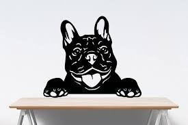 Download files and build them with your 3d printer, laser cutter, or cnc. Cute French Bulldog Svg Peeking Frenchie Svg Funny Dog Etsy Cute French Bulldog Bulldog French Bulldog