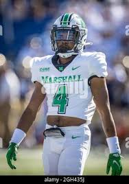 September 4, 2021: Marshall Thundering Herd defensive back LeAnthony  Williams (4) during the regular season opening game between the Marshall  Thundering Herd and the Navy Midshipmen at Navy-Marine Corps Memorial  Stadium in Annapolis ...