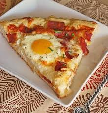 Breakfast Pizza Fake Ginger Recipes Food Yummy Breakfast