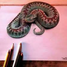 Snake 3d Drawing By Jesusfloresdibujo On Deviantart Learn to make drawing 3d snake with pencil paper three dimensional picture drawing by : snake 3d drawing by jesusfloresdibujo