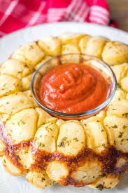 Preheat oven to 350 degrees f. Cheesy Pull Apart Garlic Bread Bread Booze Bacon
