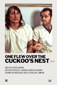 One Flew Over The Cuckoo S Nest Polaroid Movie Poster Iconic Movie Posters Movie Poster Wall Movie Prints