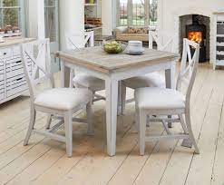 This dining set welcomes friends and family with comfortable seating for 6. Ridley Grey Square Extending Dining Table By The Orchard Furniture Notonthehighstreet Com