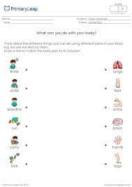 Most of the interactions and classroom instructions with kids involve the body vocabulary. Science Body Parts And Their Functions Worksheet Primaryleap Co Uk
