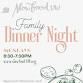 Slow Food Family Dinner Night  — The Crossing  event image