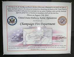 Latest breaking news, including politics, crime and celebrity. Champaign Fire Dept Pa Twitter Thank You Clarissa Hibbs For Honoring The Champaign Fire Department With An American Flag Flown Over The United States Embassy Kabul Afghanistan And For Your Dedicated Service