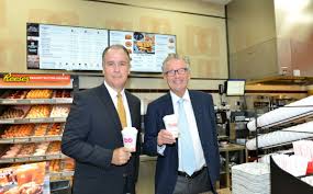Dunkin' Donuts Holds Ribbon Cutting