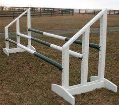 Measure every 20 in (51 cm) down 2 treated 1 in × 4 in (2.5 cm × 10.2 cm) planks. 16 Diy Horse Jump Ideas And Plans Cross Country Jumps Jump Horse Diy