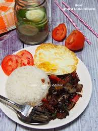 Nasi Ayam Lada Hitam Resep Masakan Makanan Dan Minuman Memasak