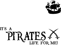 Yo Ho Yo Ho A Pirate S Life For Me Svg Pin By Jami On Kids Rooms Pirate Life Vinyl Quotes Cricut Expression