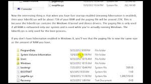 Pagefile.sys ist eine systemdatei, die zu windows gehört. Hiberfil Sys Pagefile Sys Und Die Neue Datei Swapfile Sys In Windows 10 8 Windows Bulletin Tutorials