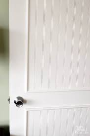 How To Add Molding Panels To A Flat Door Door Makeover Diy Door Home Diy