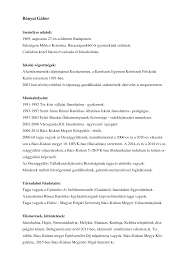 Bányai gábor hetek óta fekszik a kiskunhalasi mobilkórházban. Http Www Parlament Hu Kepv Eletrajz Hu B053 Pdf
