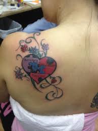 Cool puzzle half sleeve tattoo for woman. 31 Cool Puzzle Piece Tattoos Desiznworld