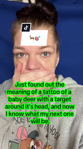 Iykyk 🦌🎯 I found out from @hahameowzz @S.H.E. No explanation. We need  this tat girls. 🥺💪 #mofomom #babydeer #tattoo #lifeishard