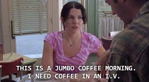 Well, in the pilot episode of gilmore girls , she pounds about six cups per day (impressive, since she still has five seasons to go before. These Women Tried Drinking Coffee Like Lorelai Gilmore And It Was Not Pretty Hellogiggles