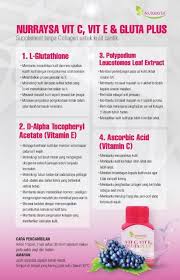 Nurraysa Vitamin C E Gluta Plus Tanpa Collagen Shopee Malaysia