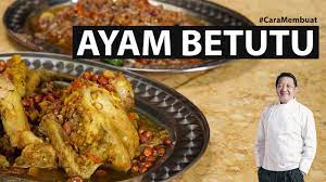 Dengan Sambal Matah Asin Pedas Ayam Betutu Gilimanuk Caramembuat Youtube Makanan Resep Masakan Indonesia Resep Masakan