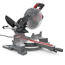 Craftsman 10 In 15 Amp Single Bevel Sliding Miter Saw Lowes Com In 2020 Sliding Mitre Saw Miter Saw Mitered