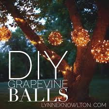 Diy Outdoor Lighting Grapevine Balls Diy Outdoor Lighting Grape Vines Ball Lights