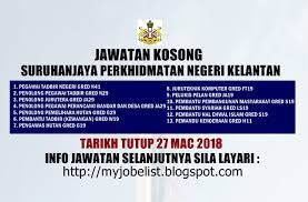 Pegawai tadbir dan diplomatik gred m41. Jawatan Kosong Terkini Spn Kelantan 27 Mac 2018