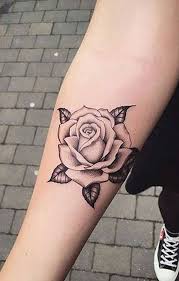 Black Outline Floral Flower Rose Forearm Tattoo Ideas For Women Www Mybodiart Com In 2020 Delicate Flower Tattoo Rose Tattoo Forearm Flower Tattoo