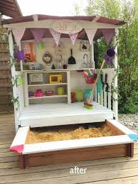 Sandkasten Jardin Pour Enfants Aire De Jeux Jardin Jeux Jardin