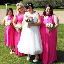 Tdy Fuchsia Maxi Short Bridesmaid Convertible Dress Infinity Dress Multiway Dress Wrap Prom Wedding Cocktail Dress Regular Plus Size In 2020 Fuchsia Bridesmaid Dresses Convertible Bridesmaid Dress Multi Way Dress