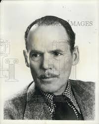 1959 Press Photo Actor Henry Hull in "Happy Town"