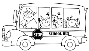 It is generally tends to be yellow, but. Children On School Bus Coloring Page Free Printable Coloring Pages For Kids
