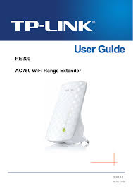 The re450 ac1750 wifi range extender is dedicated to small office/home office (soho) wireless network solutions. Re200 Ac750 Wifi Range Extender User Manual User Guide Tp Link Technologies