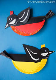 Birds That Dont Fly Rocking Spring Bird Paper Craft Animal Crafts For Kids Bird Paper Craft Bird Crafts