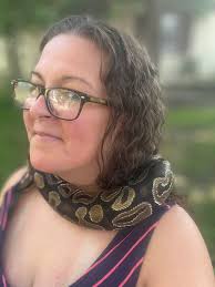 Drake got to take a walk outside yesterday evening with Mama. He LOVED it! 