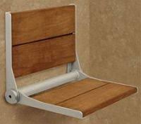 Wall mounted shower seats can also be folded up when not in use, they don't need alternative storage space. Wall Mounted Shower Chairs Handicap Showers